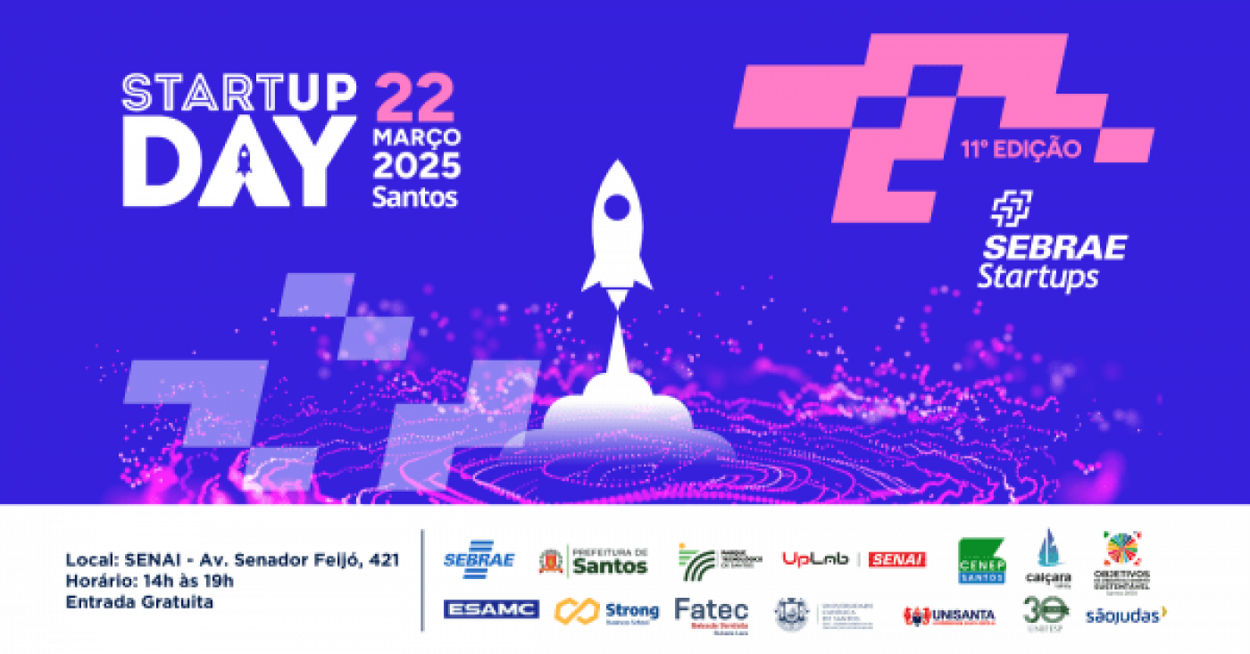 Evento promove conexão e inovação para empreendedores santistas