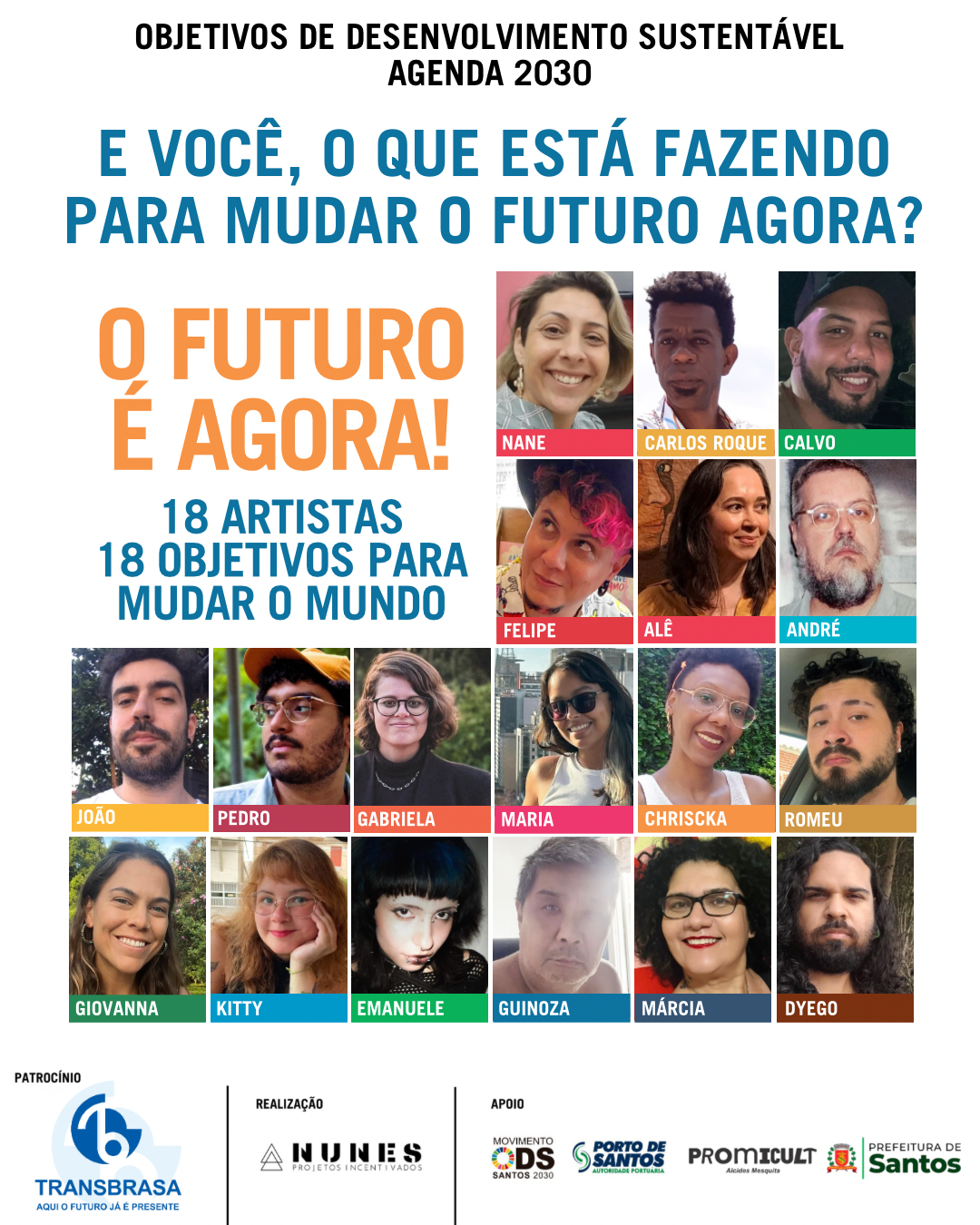 Exposição ‘O Futuro é Agora’ destaca os Objetivos de Desenvolvimento Sustentável por meio da arte