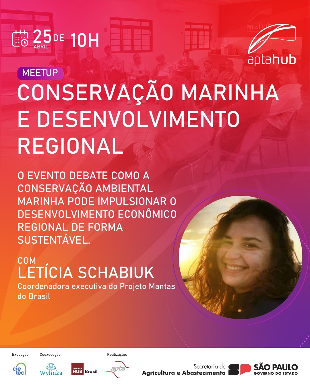 AptaHub Santos promove meetup sobre Conservação Marinha e Desenvolvimento Regional