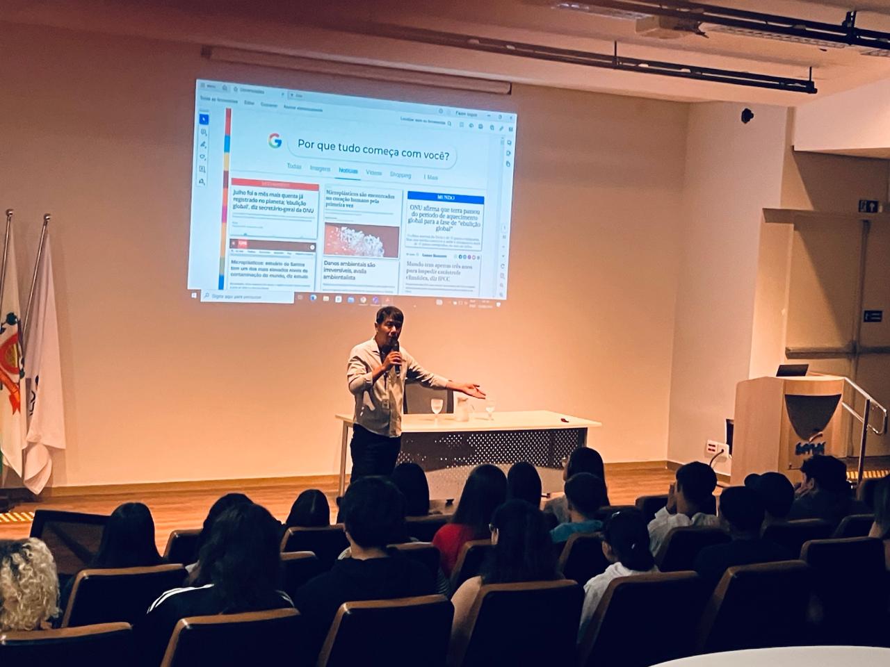 Senac Santos promove palestra sobre desenvolvimento sustentável