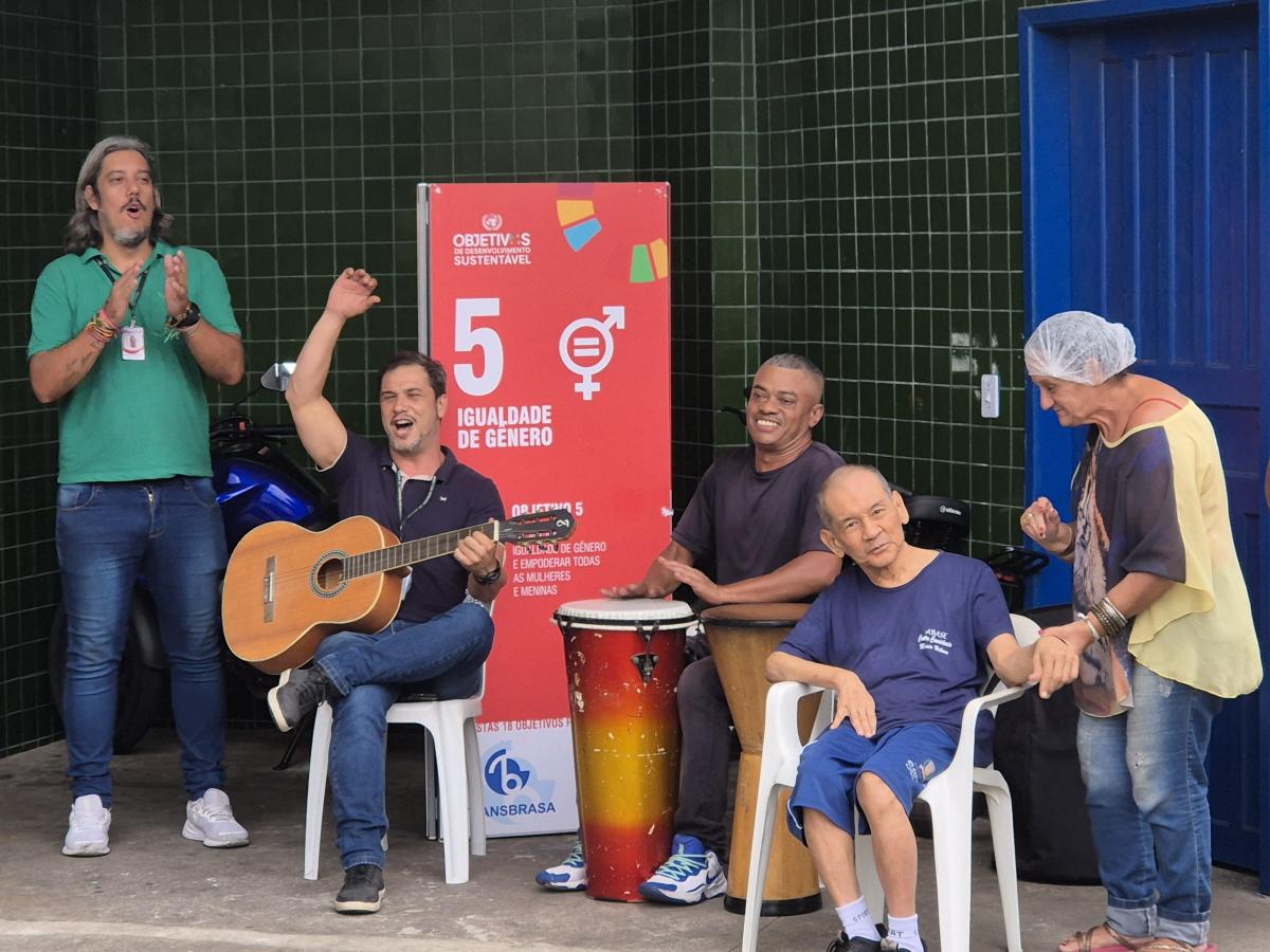 Música embala chegada de exposição sobre ODS à Vila Criativa em Santos