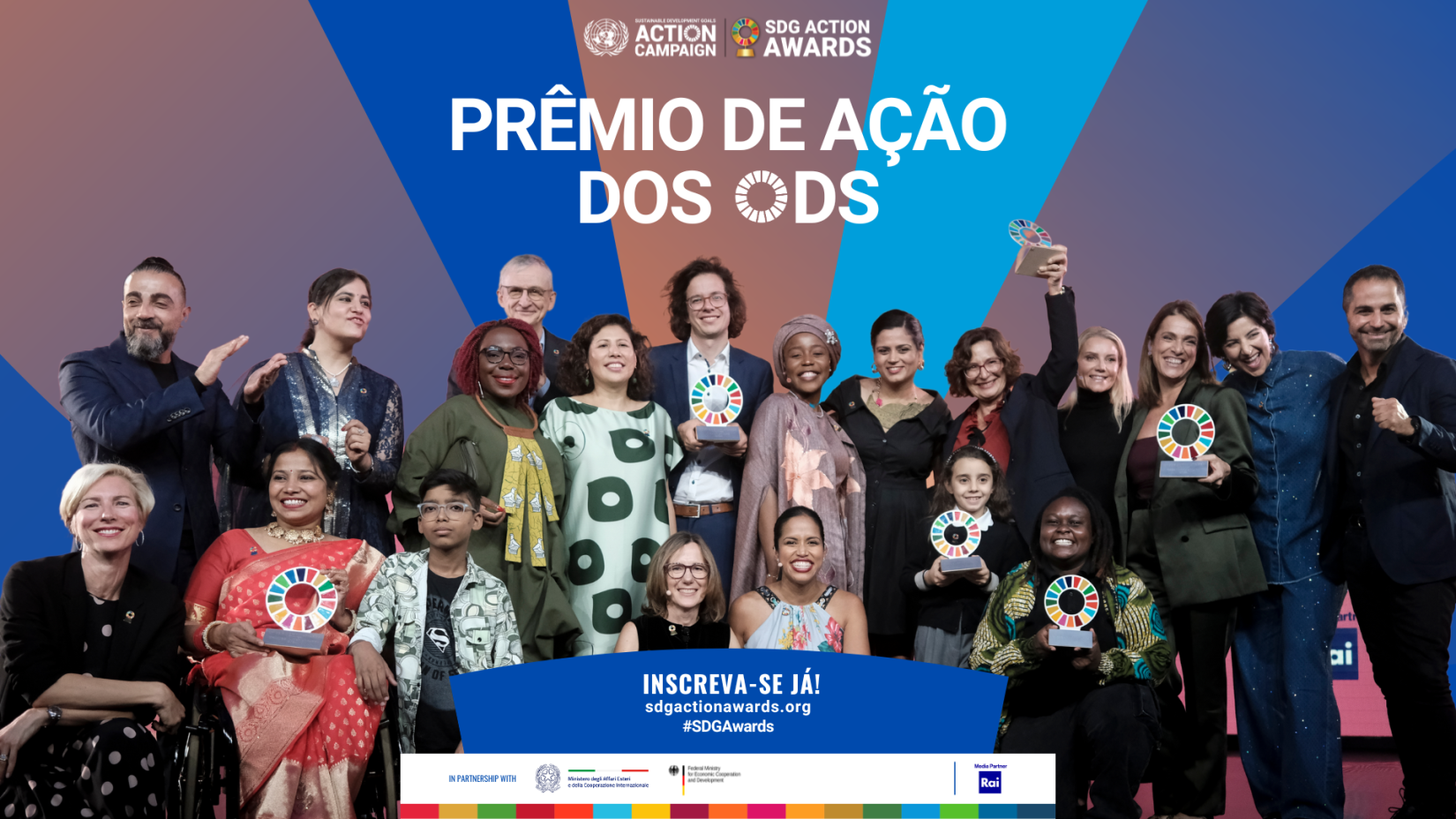 ONU convoca agentes de mudança para o Prêmio de Ação dos ODS 2025