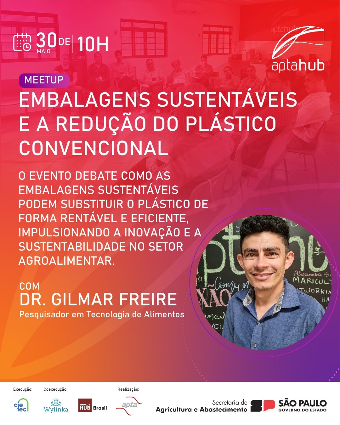 AptaHub promove em Santos evento sobre soluções sustentáveis para o agro, com foco na redução do uso de plásticos