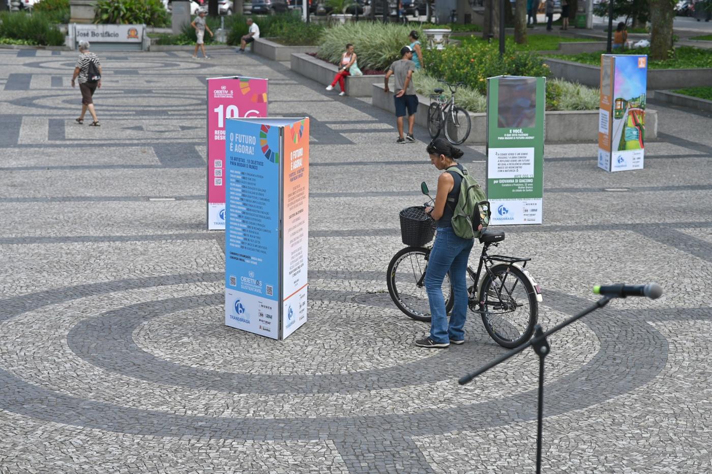 Exposição ‘O Futuro é Agora’ ocupa Parque Tecnológico de Santos com arte e reflexão sobre os ODS