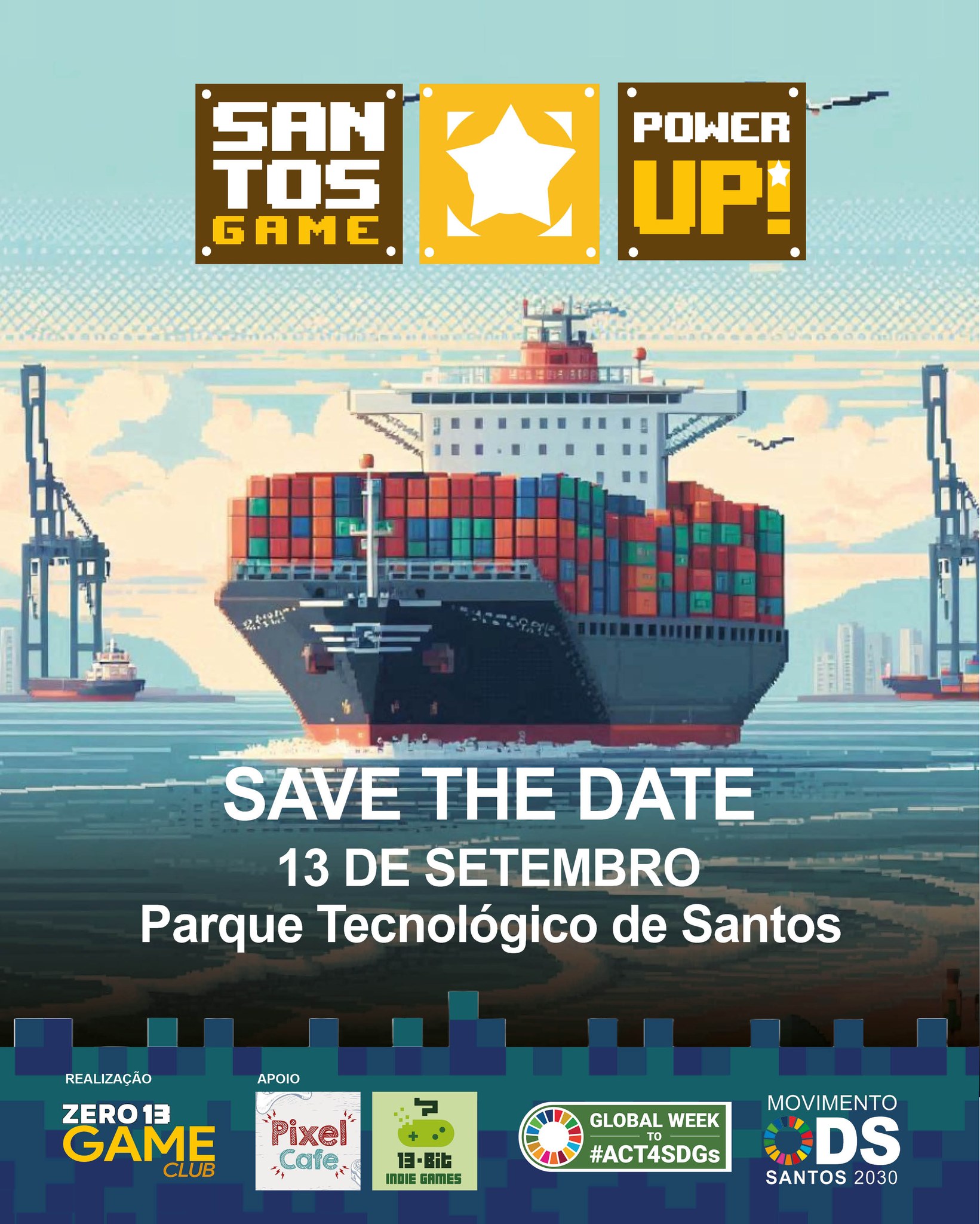 Parque Tecnológico de Santos recebe exposição de jogos independentes. Inscrições abertas