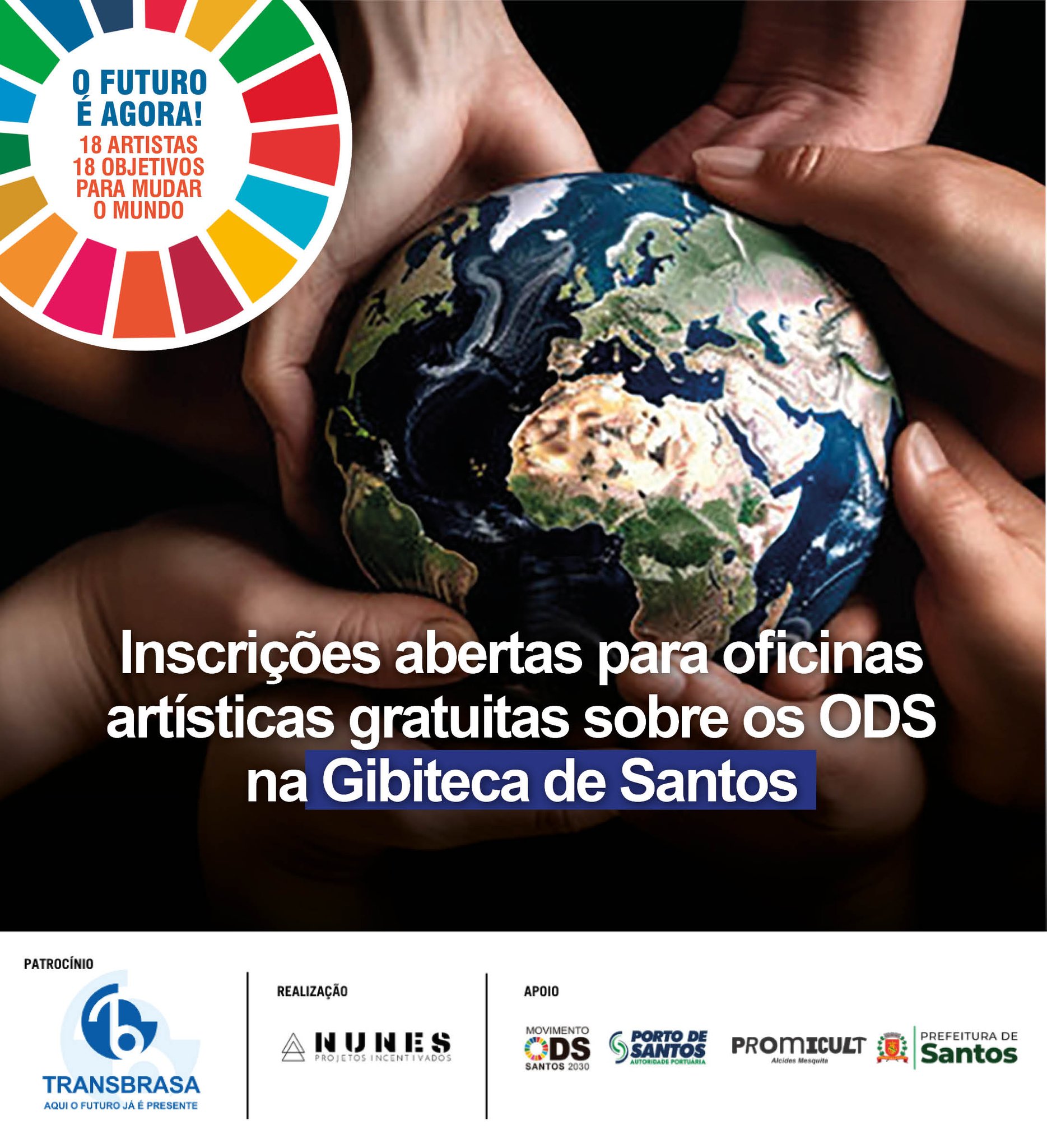 Inscrições abertas para oficina de arte-ativismo na Gibiteca de Santos