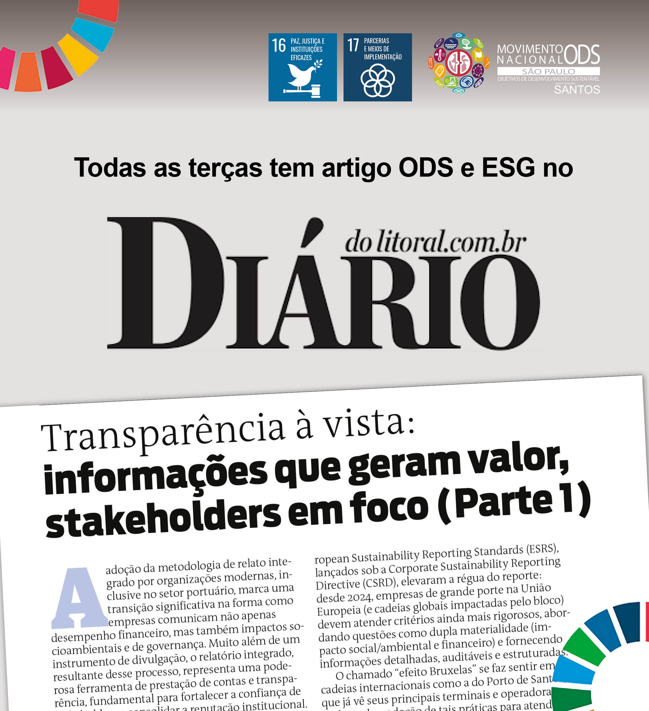 Transparência à vista: informações que geram valor, stakeholders em foco (Parte 1)