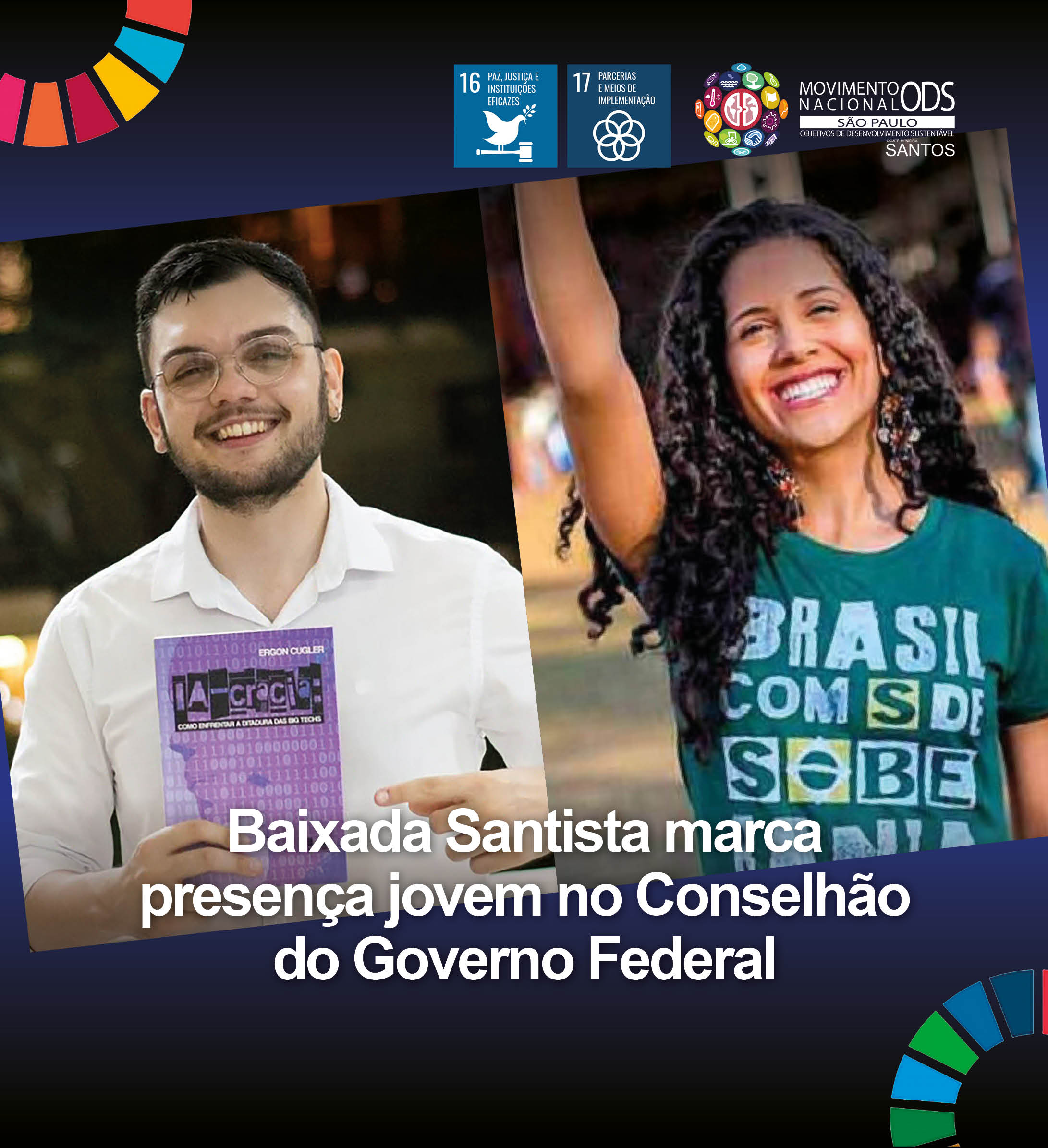Baixada Santista marca presença jovem no Conselhão do Governo Federal
