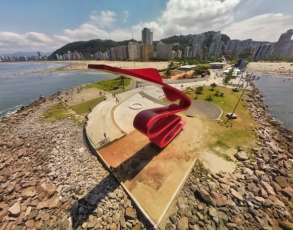 Prêmio Novo Air Tu celebra a fotografia aérea e o patrimônio cultural de Santos