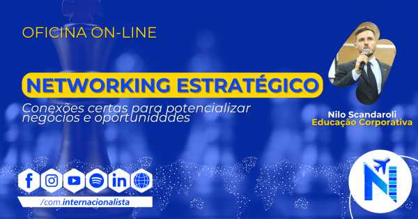 Oficina online ensina networking estratégico para ampliar oportunidades profissionais
