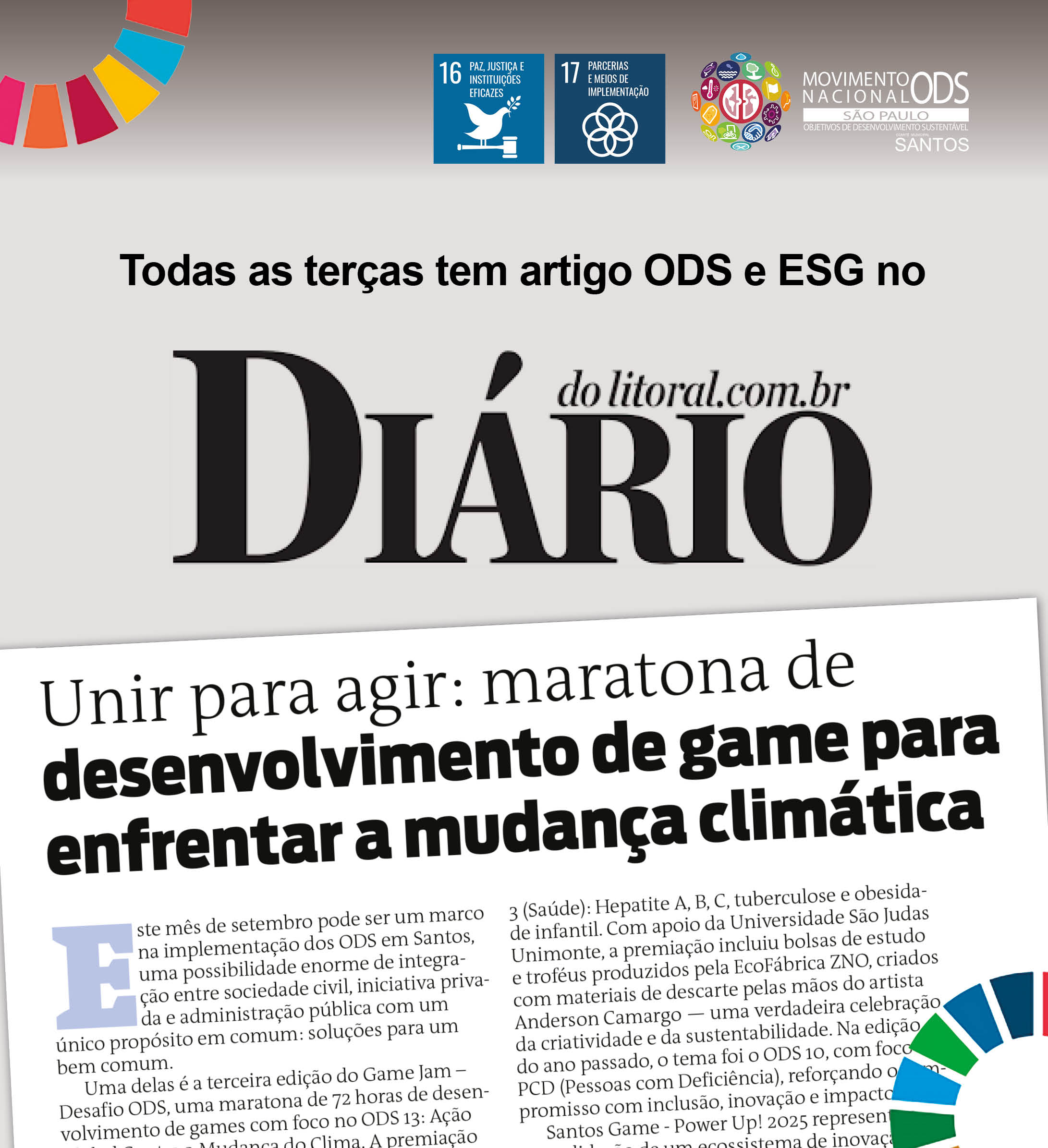Unir para agir: Maratona de desenvolvimento de game para enfrentamento a mudança climática