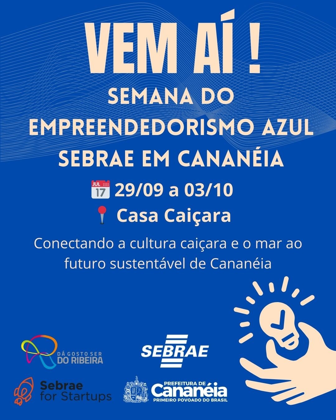 Santos participa de evento sobre uso sustentável dos recursos dos oceanos em Cananéia