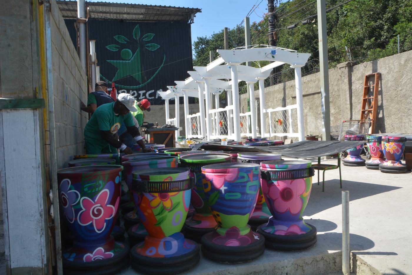 Ecofábrica da Zona Noroeste leva sustentabilidade para a Primavera Criativa, em Santos