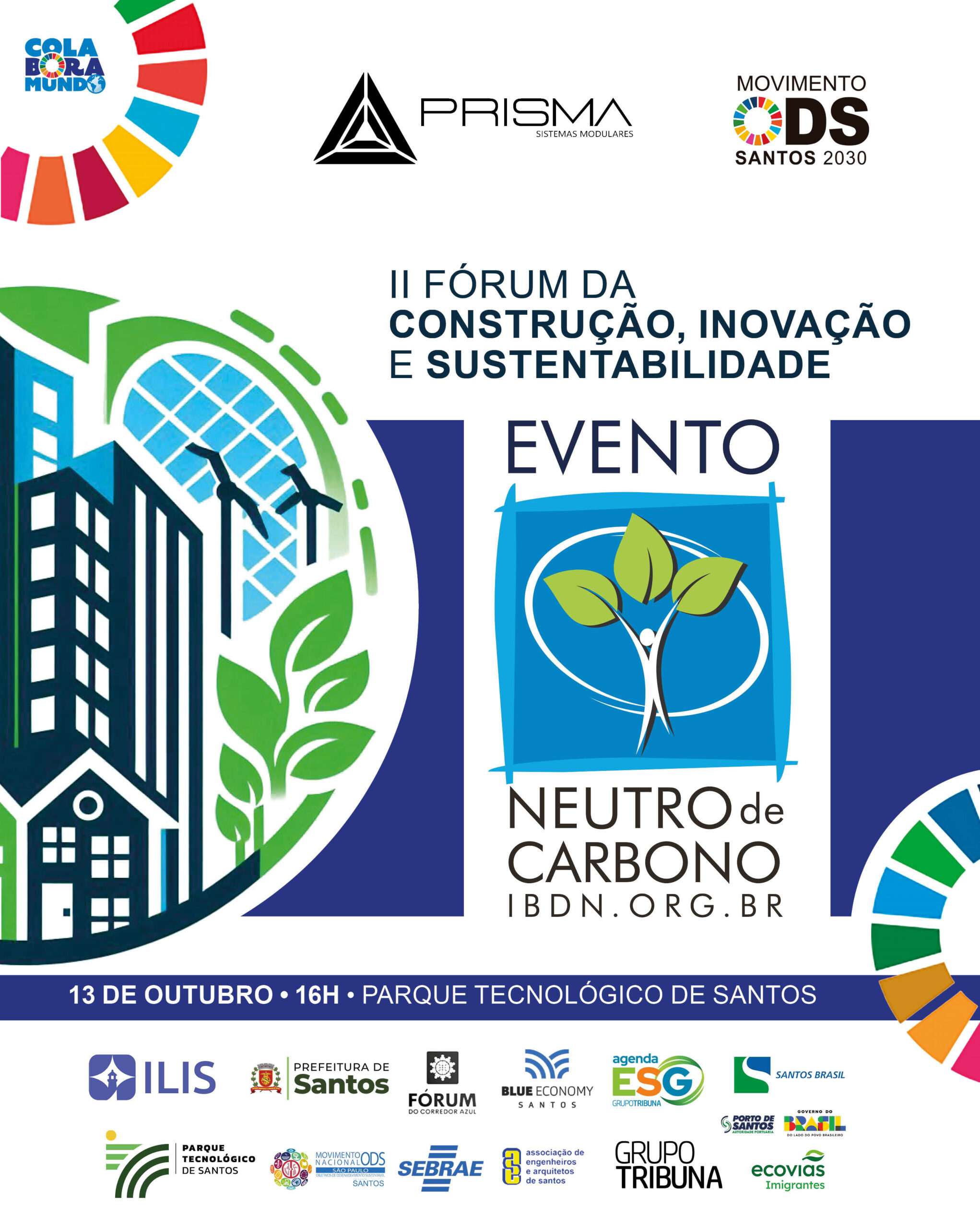 II Fórum da Construção, Inovação e Sustentabilidade será evento Carbono Zero