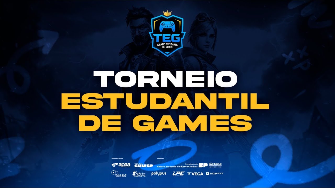 Confira as equipes finalistas da etapa regional do Torneio Estudantil de Games