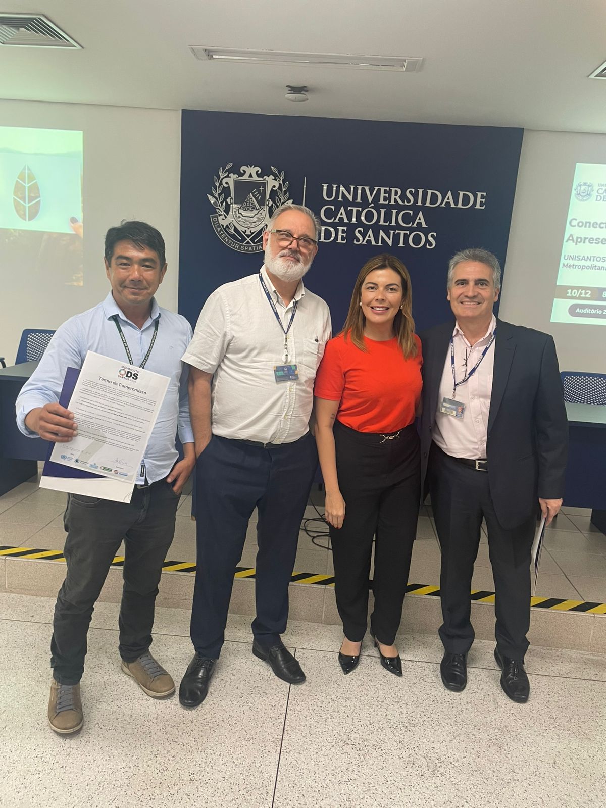 Universidade de Santos reafirma compromisso com a Agenda da ONU tornando-se signatária do Movimento ODS Santos 2030