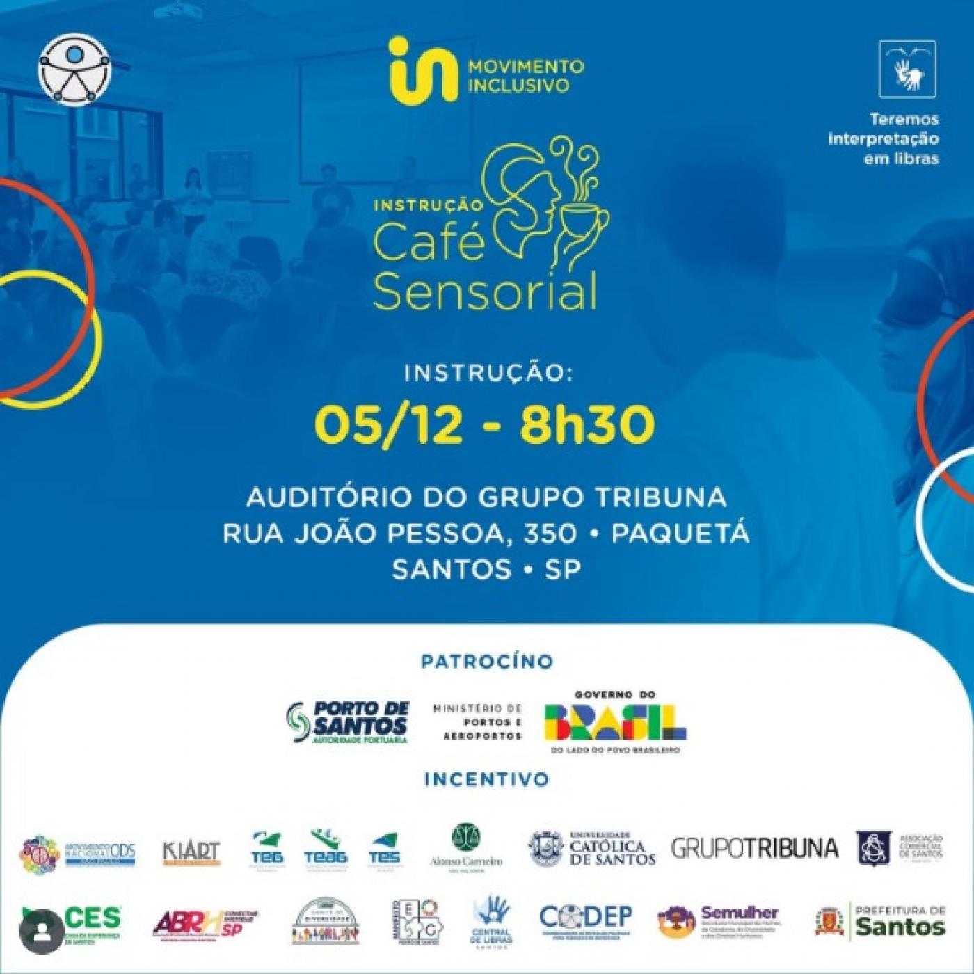 Evento em Santos reflete sobre a inclusão de pessoas com deficiência no mercado