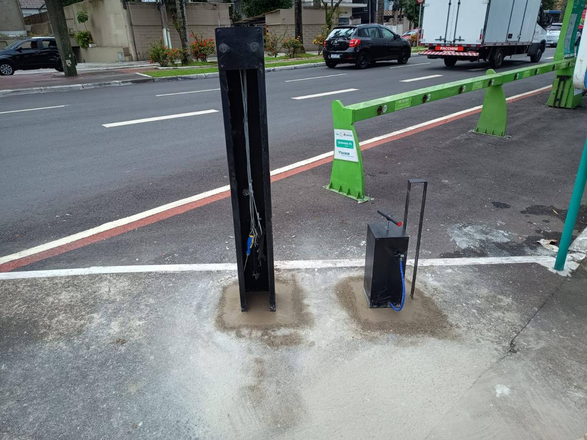 Santos instala estações de apoio ao ciclista em principais eixos de circulação
