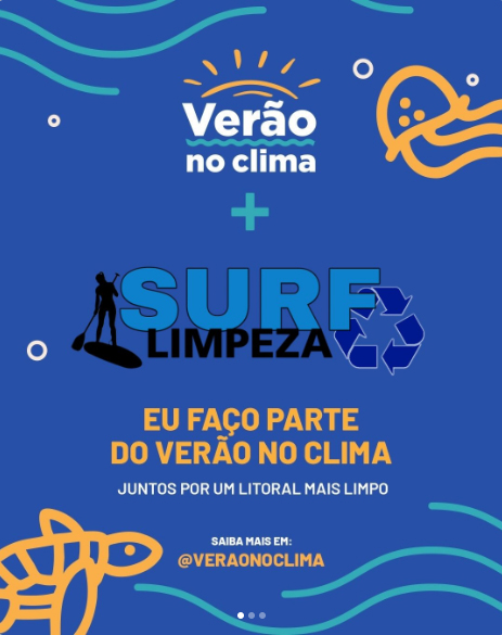 Surf Limpeza, AEAS Santos e CREA-SP juntos no Verão no Clima em Santos