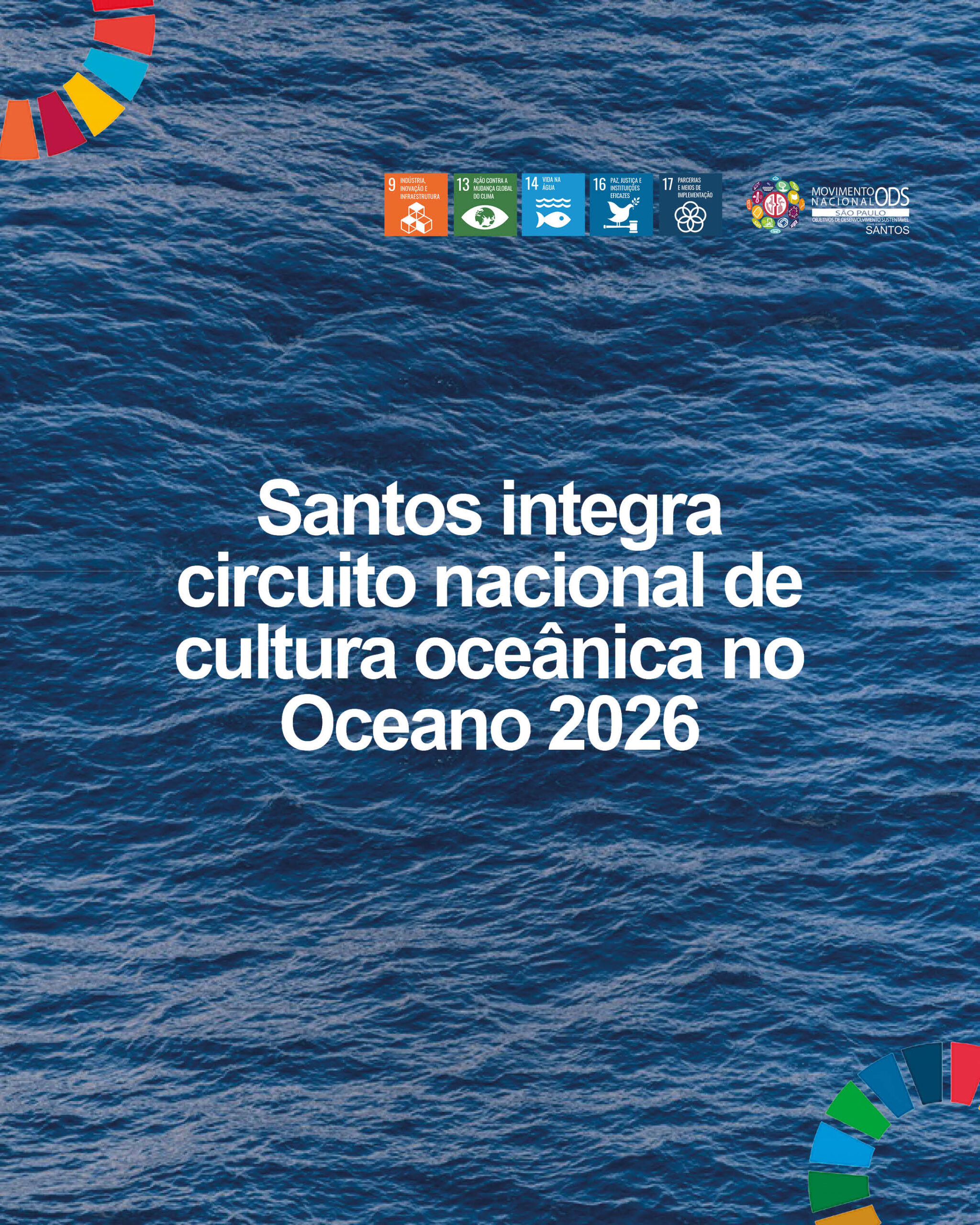 Santos integra circuito nacional de cultura oceânica no Oceano 2026