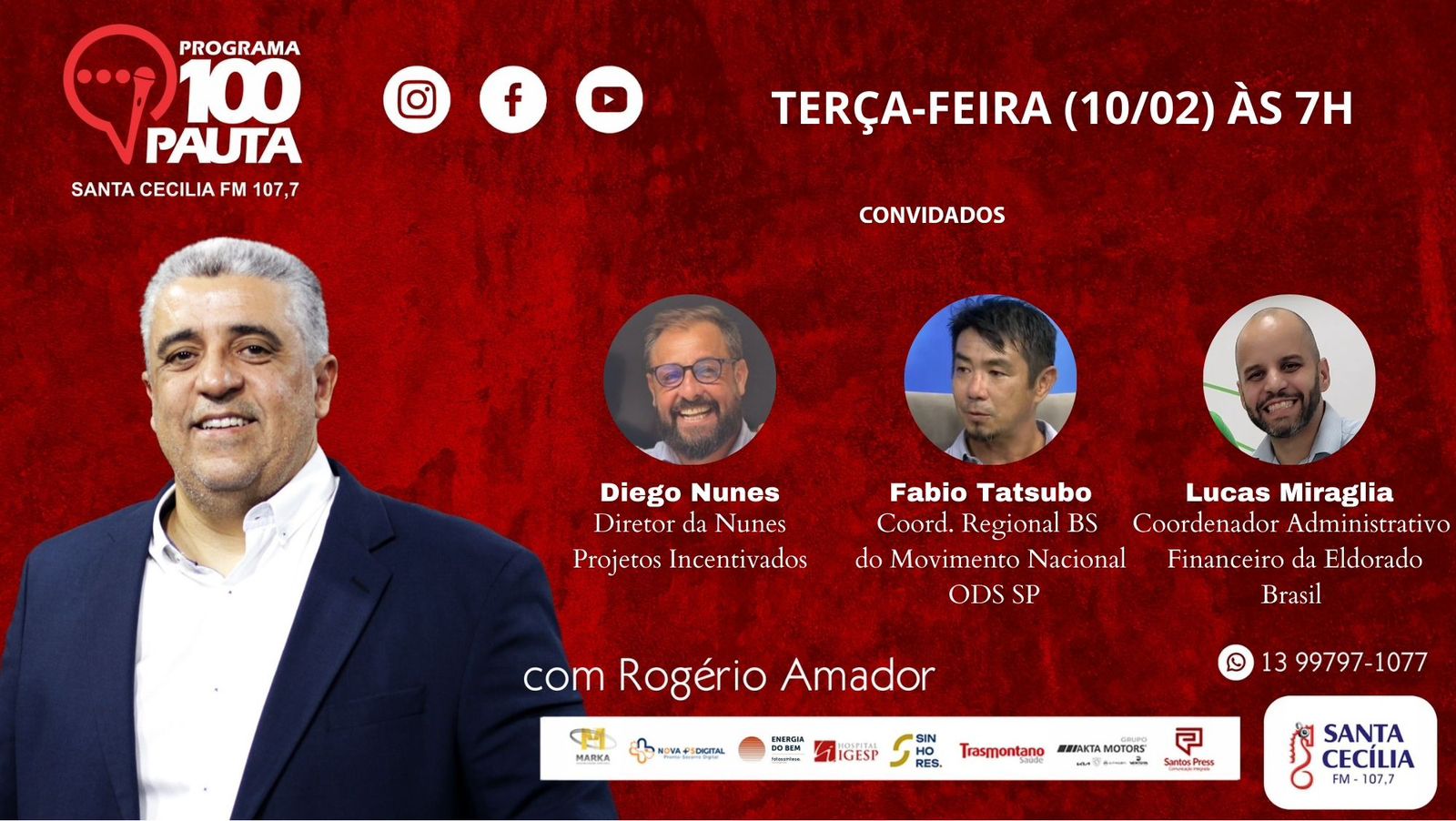 Correndo com os ODS no 100 Pauta: esporte e sustentabilidade unidos em Santos