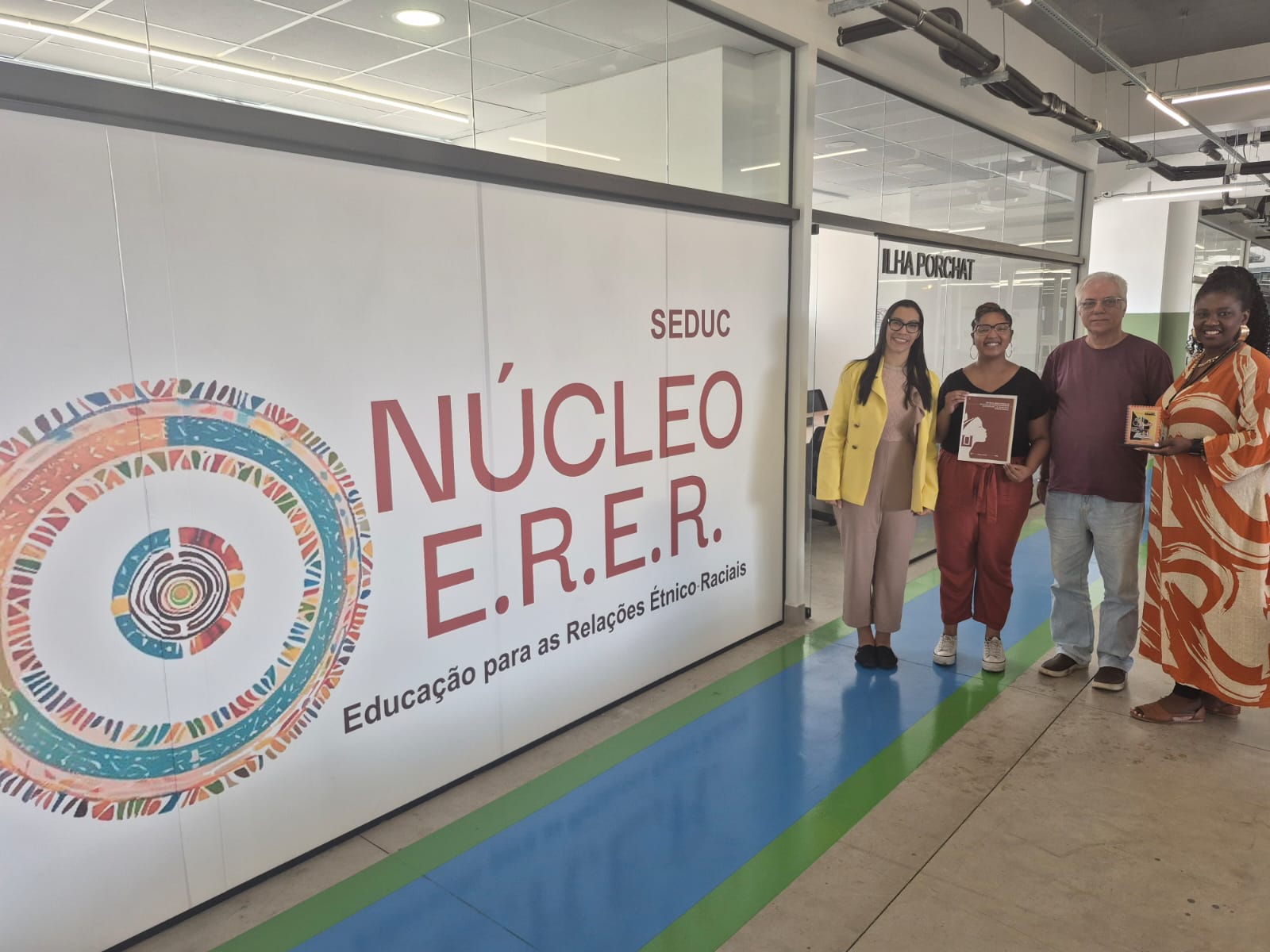 Depods realiza primeira visita técnica de 2026 ao Núcleo de Educação Étnico-Raciais