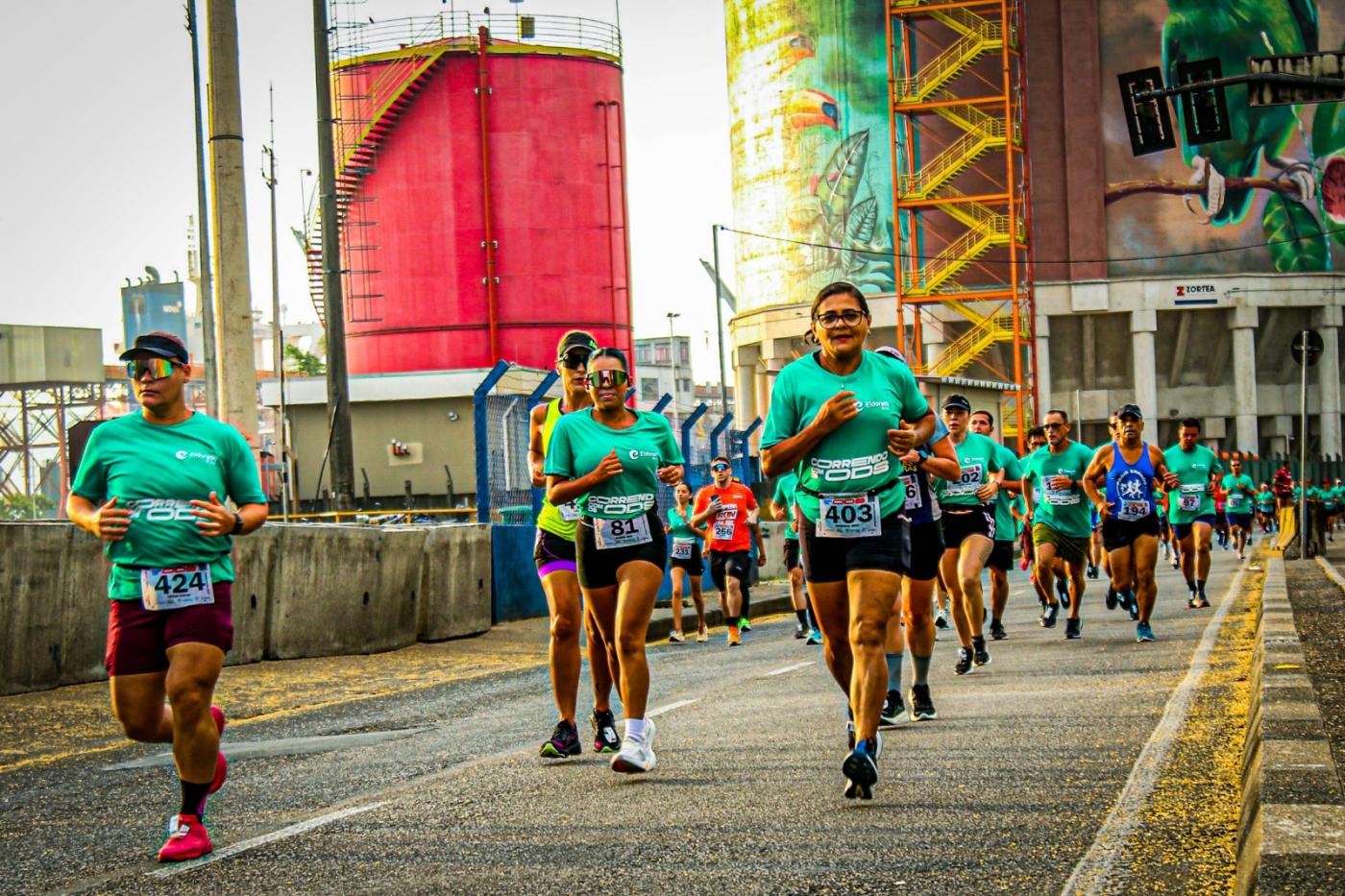 Corrida homenageando os ODS percorre parte do Porto de Santos. Veja alterações no trânsito