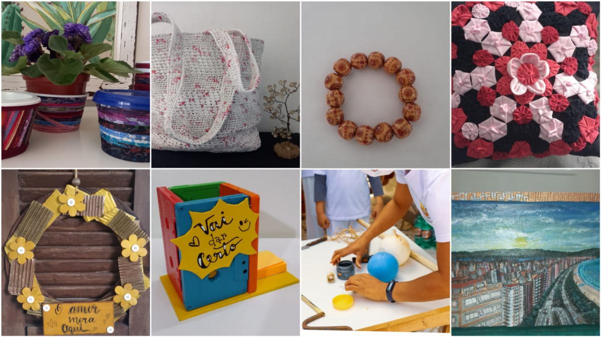 ODS Santos inicia terceiro mapeamento da produção de artesanato com material de descarte