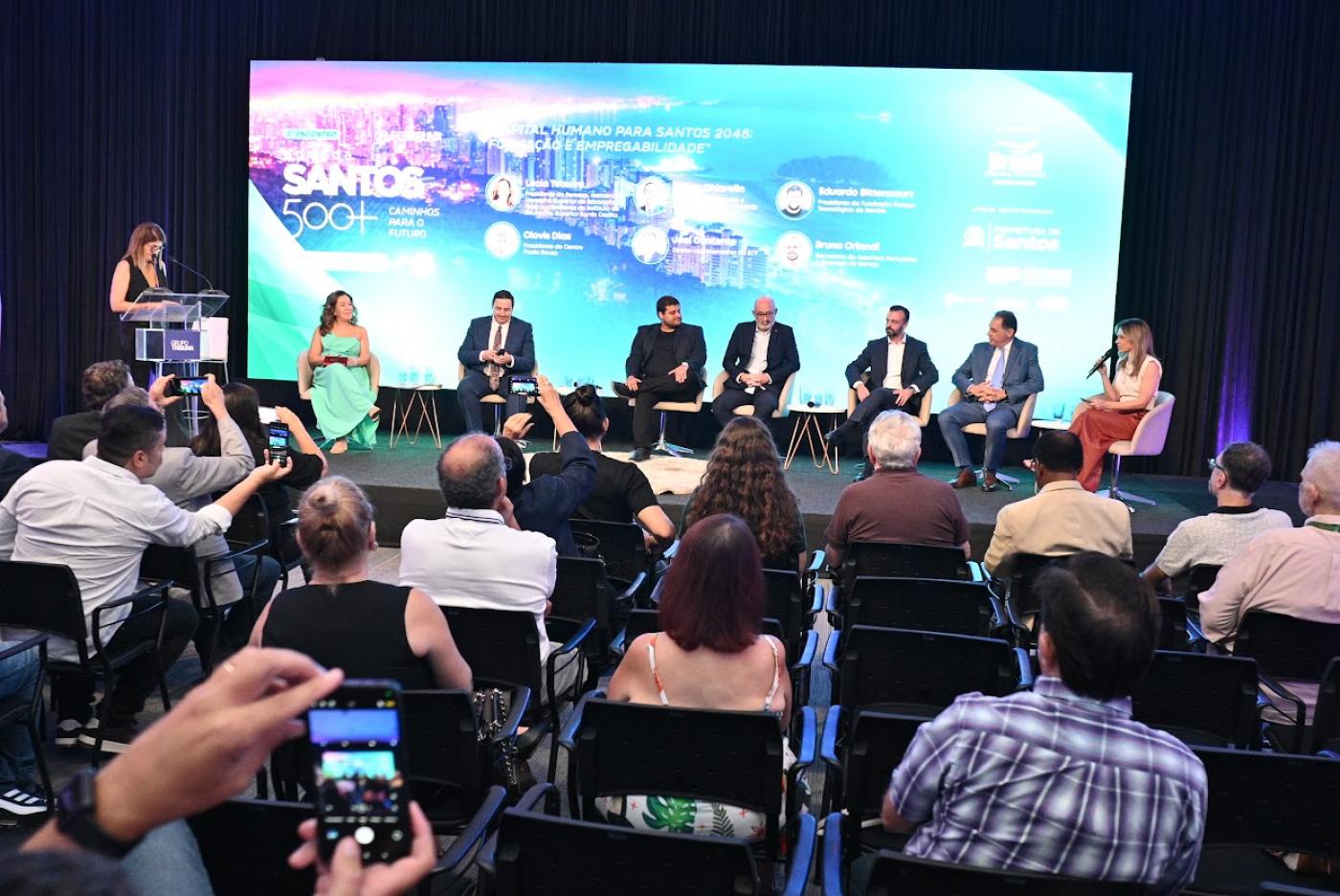 Terceiro encontro do Santos 500+ debate a educação para o trabalho