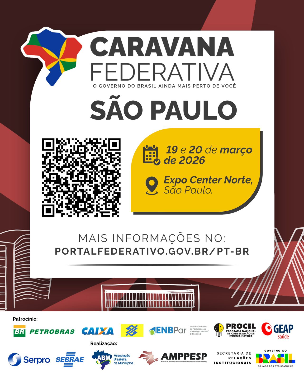 Caravana Federativa chega a São Paulo para aproximar governo e sociedade