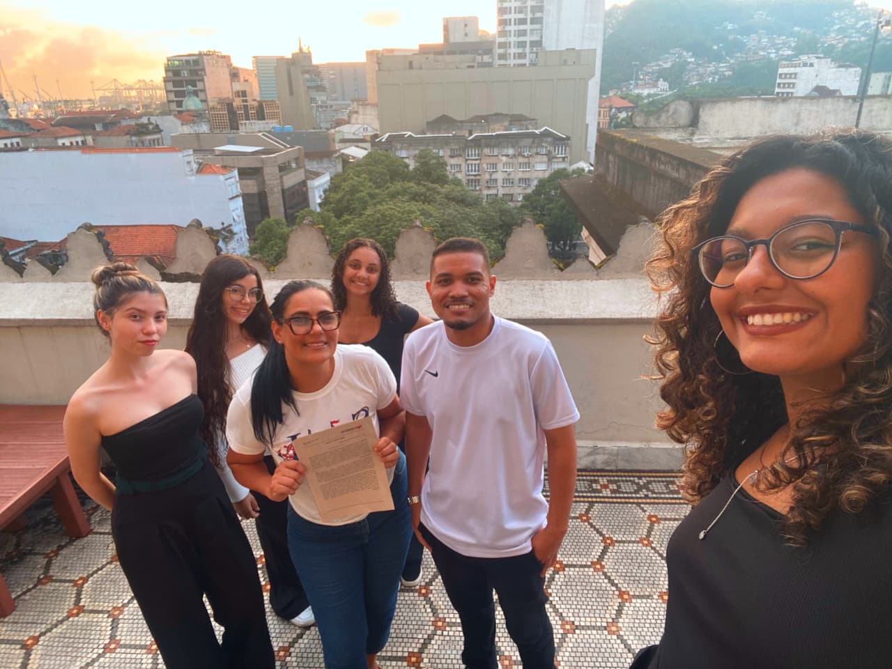 Alunas do curso de Biomedicina da UNISANTA firmam parceria com o Núcleo ODS da Área Continental de Santos para fortalecer ações de promoção à saúde no território