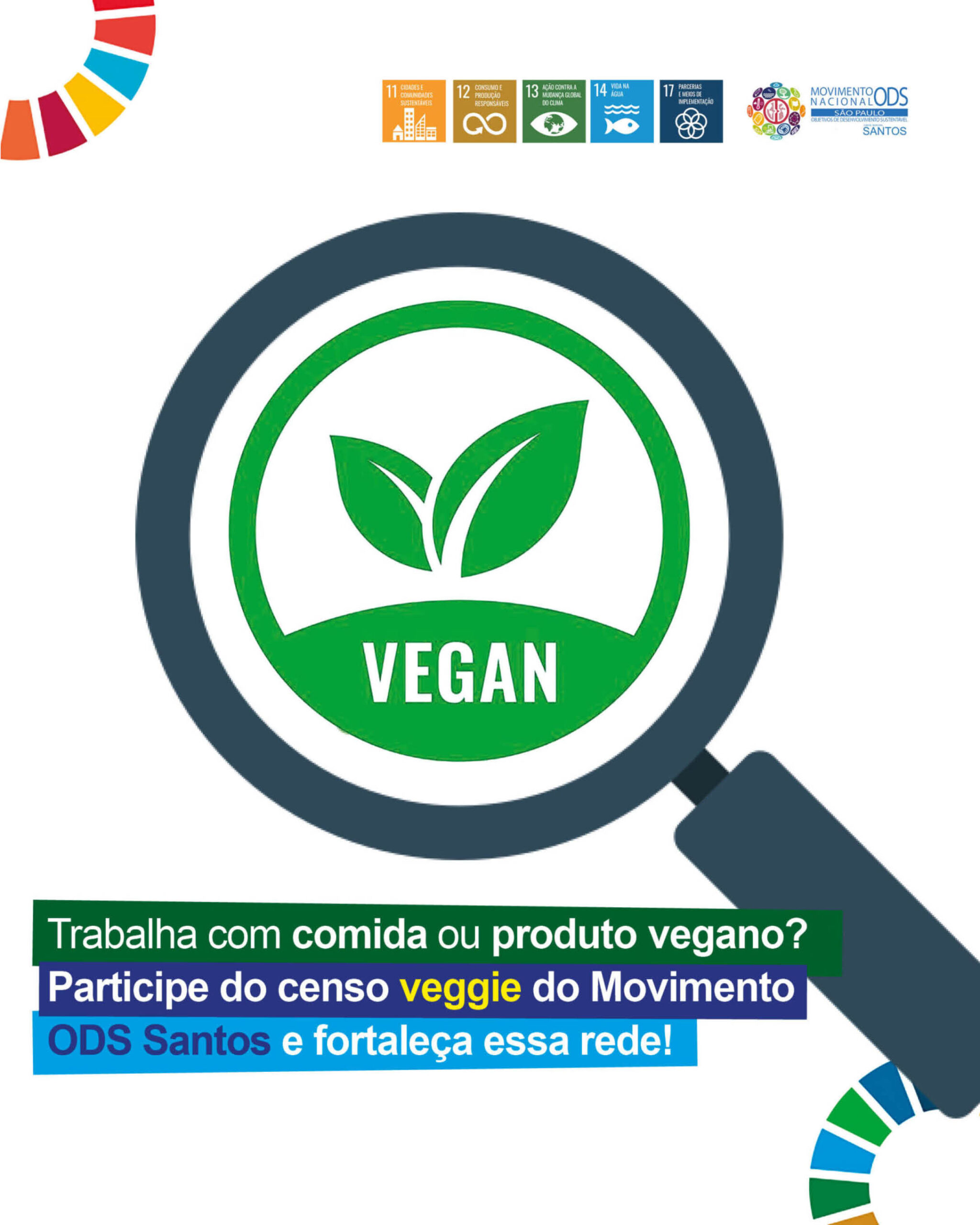 ODS Santos inicia mapeamento de empresas vegetarianas e veganas em Santos