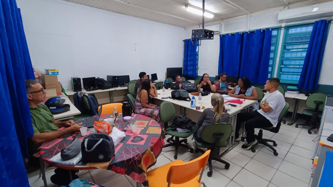 Escola da Área Continental de Santos recebe capacitações sobre os ODS e Agenda 2030